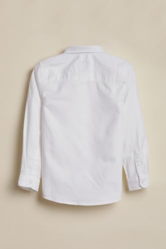 Allen Solly Boys White Solid Party Shirt