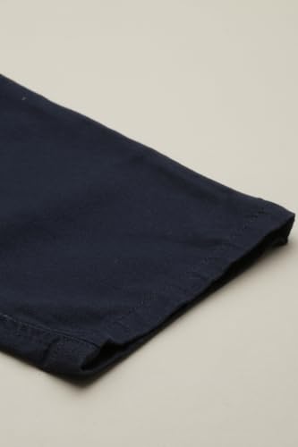 Boys Navy Solid Trousers
