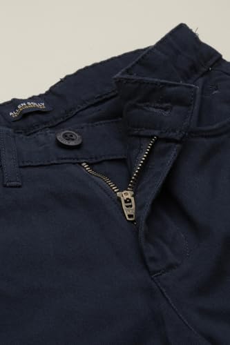 Boys Navy Solid Trousers