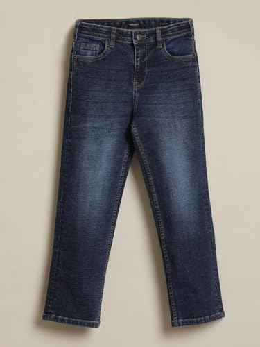 Allen Solly Boys Navy Regular Fit Jeans