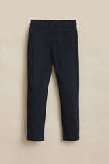 Boys Navy Solid Trousers