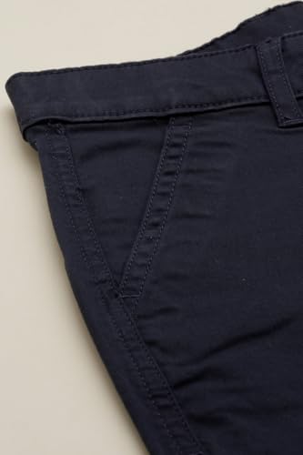 Boys Navy Solid Trousers