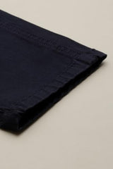 Boys Navy Solid Trousers
