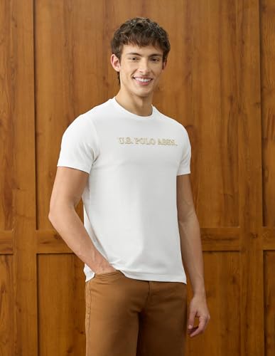 U.S.Polo Association Men's Solid Slim Fit T-Shirt