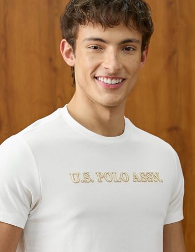 U.S.Polo Association Men's Solid Slim Fit T-Shirt