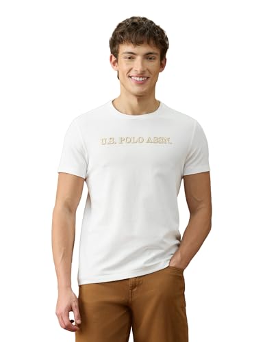 U.S.Polo Association Men's Solid Slim Fit T-Shirt