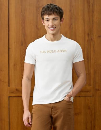 U.S.Polo Association Men's Solid Slim Fit T-Shirt