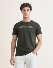 U.S.Polo Association Men's Solid Slim Fit T-Shirt