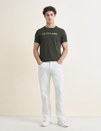 U.S.Polo Association Men's Solid Slim Fit T-Shirt