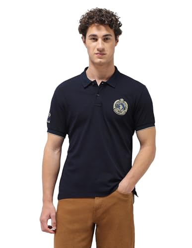 U.S.Polo Association Men's Solid Slim Fit Polo Shirt