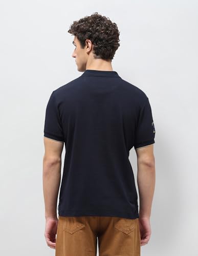 U.S.Polo Association Men's Solid Slim Fit Polo Shirt