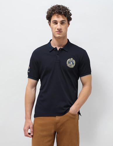 U.S.Polo Association Men's Solid Slim Fit Polo Shirt