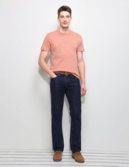 U.S.Polo Association Men's Brand Embossed Slim Fit T-Shirt