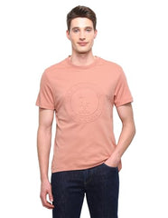 U.S.Polo Association Men's Brand Embossed Slim Fit T-Shirt