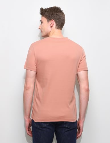 U.S.Polo Association Men's Brand Embossed Slim Fit T-Shirt