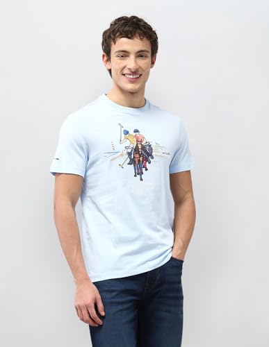 U.S. Polo Assn. Denim Co. Men's Graphic Printed Motel On The Coast T-Shirt
