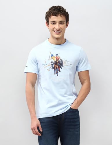 U.S. Polo Assn. Denim Co. Men's Graphic Printed Motel On The Coast T-Shirt