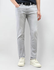 U.S. Polo Assn. Denim Co. Men's Brandon Slim Tapered Fit Light Washed Jeans