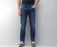 U.S. Polo Assn. Denim Co. Men's Brandon Slim Tapered Fit Blue Jeans