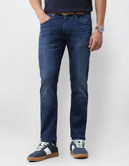 U.S. Polo Assn. Denim Co. Men's Brandon Slim Tapered Fit Blue Jeans