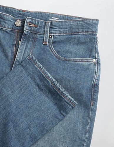 U.S. Polo Assn. Denim Co. Men's Harold Slim Straight Fit Stone Washed Jeans