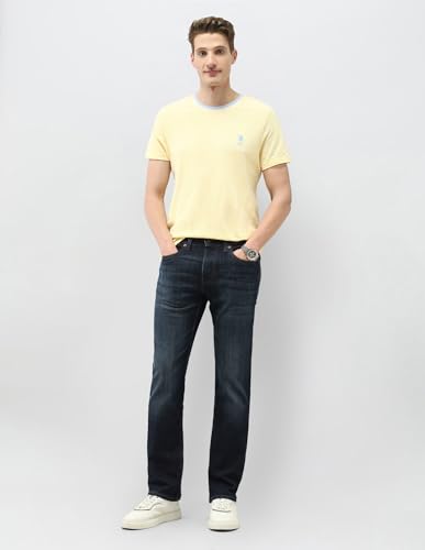 U.S. Polo Assn. Denim Co. Men's Whiskered Harold Slim Straight Fit Jeans