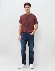 U.S. Polo Assn. Denim Co. Men's Graphic Printed Slim Fit T-Shirt