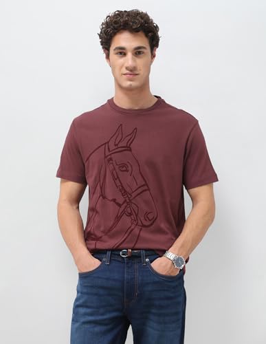 U.S. Polo Assn. Denim Co. Men's Graphic Printed Slim Fit T-Shirt