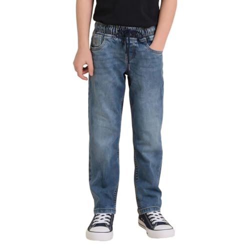 USPA Kids Boys Relaxed Fit Blue Jeans (UKJEN821_Blue_2-3 Y)