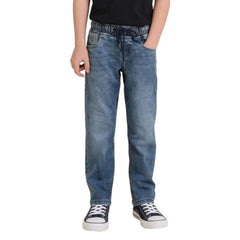 USPA Kids Boys Relaxed Fit Blue Jeans (UKJEN821_Blue_2-3 Y)