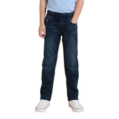 USPA Kids Boys Relaxed Fit Blue Jeans (UKJEN829_Blue_2-3 Y)