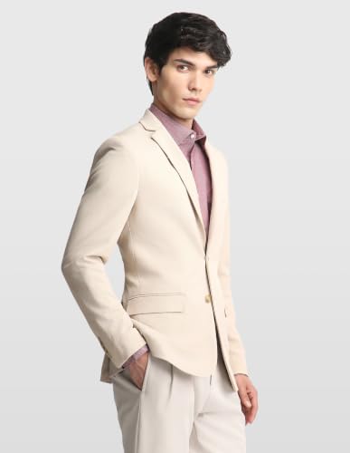 Arrow Men's Zero Calorie Slim Fit Knitted Blazer
