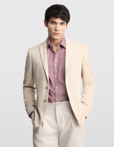 Arrow Men's Zero Calorie Slim Fit Knitted Blazer