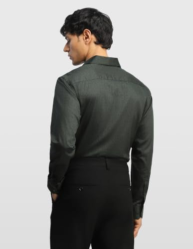 Arrow Men's All-Over Printed Satin Shirt
