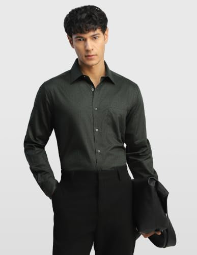 Arrow Men's All-Over Printed Satin Shirt