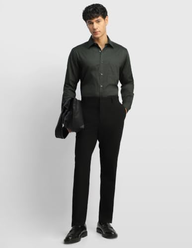Arrow Men's All-Over Printed Satin Shirt