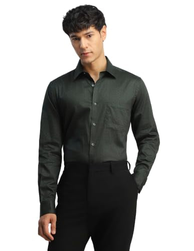Arrow Men's All-Over Printed Satin Shirt