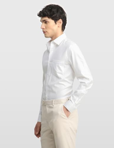 Arrow Men's Dobby Liberty Classic Regular Fit Shirt