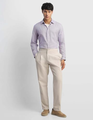 Arrow Men's Geometric Liberty Classic Regular Fit Originals Shirt