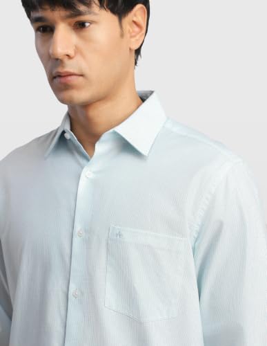 Arrow Men's Textured Geometric Liberty Classic Regular Fit Originals Shirt