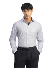 Arrow Men's Textured Geometric Liberty Classic Regular Fit Originals Shirt