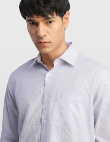 Arrow Men's Textured Geometric Liberty Classic Regular Fit Originals Shirt