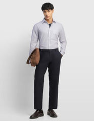 Arrow Men's Textured Geometric Liberty Classic Regular Fit Originals Shirt