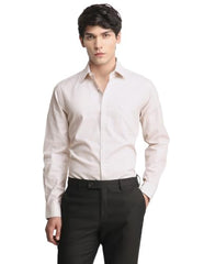 Arrow Men's Textured Geometric Liberty Classic Regular Fit Originals Shirt