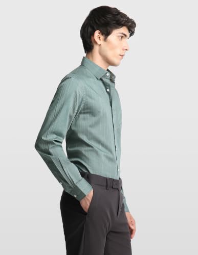 Arrow Men's Vertical Striped Liberty Classic Regular Fit Originals Shirt