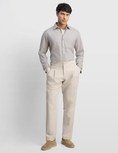 Arrow Men's Solid Liberty Classic Regular Fit Originals Shirt