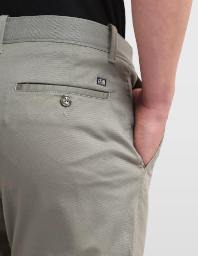 Arrow Sports Men's Hudson Regular Fit Dobby Trousers
