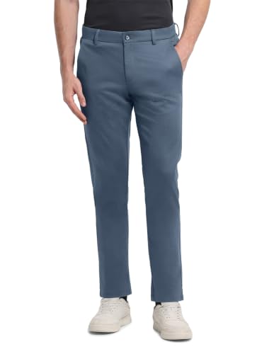 Arrow Sports Men's Hudson Regular Fit Satin Trousers