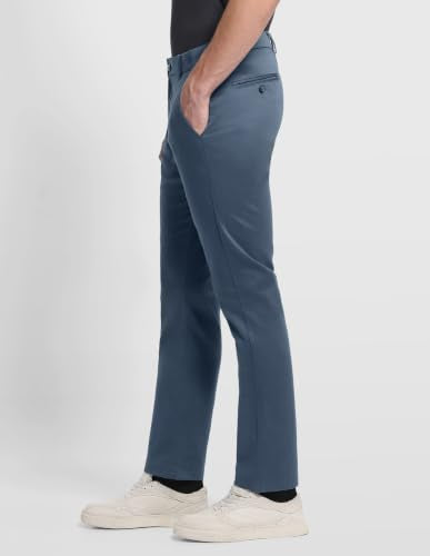 Arrow Sports Men's Hudson Regular Fit Satin Trousers
