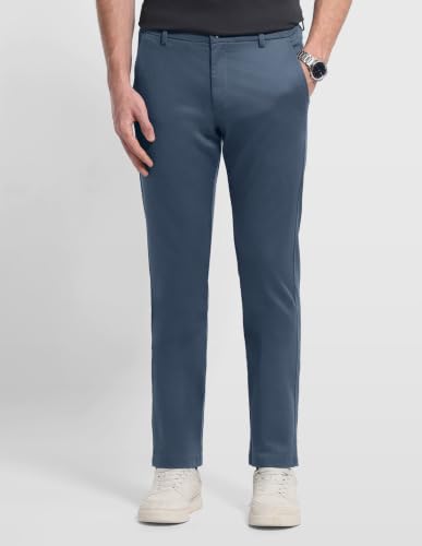 Arrow Sports Men's Hudson Regular Fit Satin Trousers